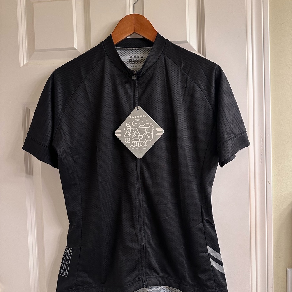 Twin Six Women's Black Cycling Jersey